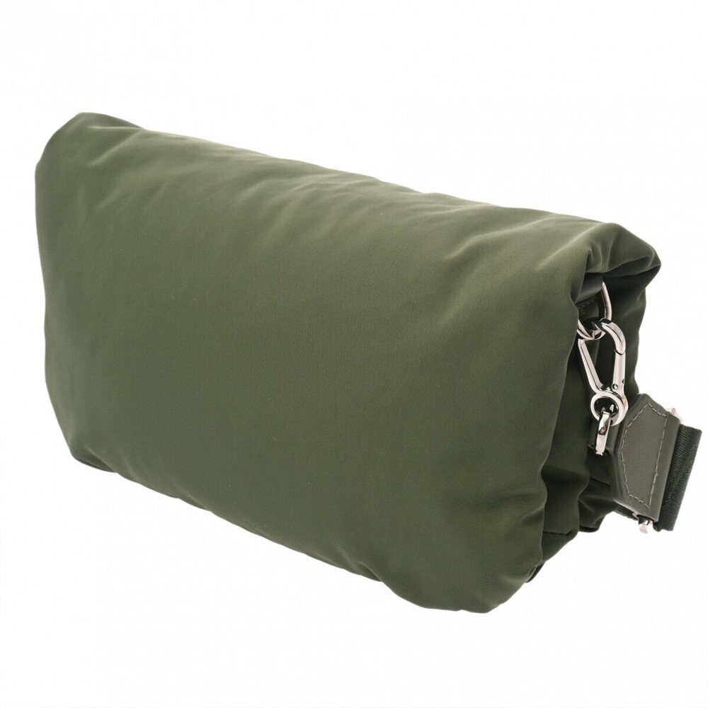 Loewe Bag Puffer Shoulder Khaki Green Goya Brown Green Brown